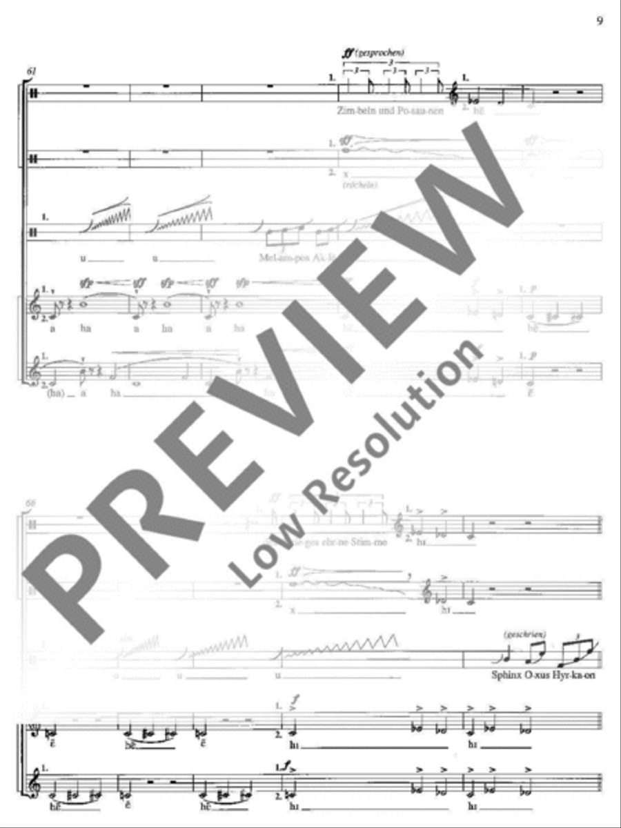 Amazones Women's Choir scores gallery preview page 9