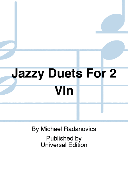 Jazzy Duets For 2 Vln