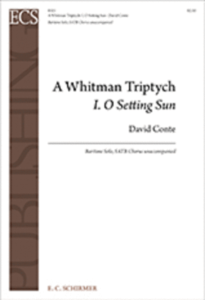 A Whitman Triptych: I. O Setting Sun image number null
