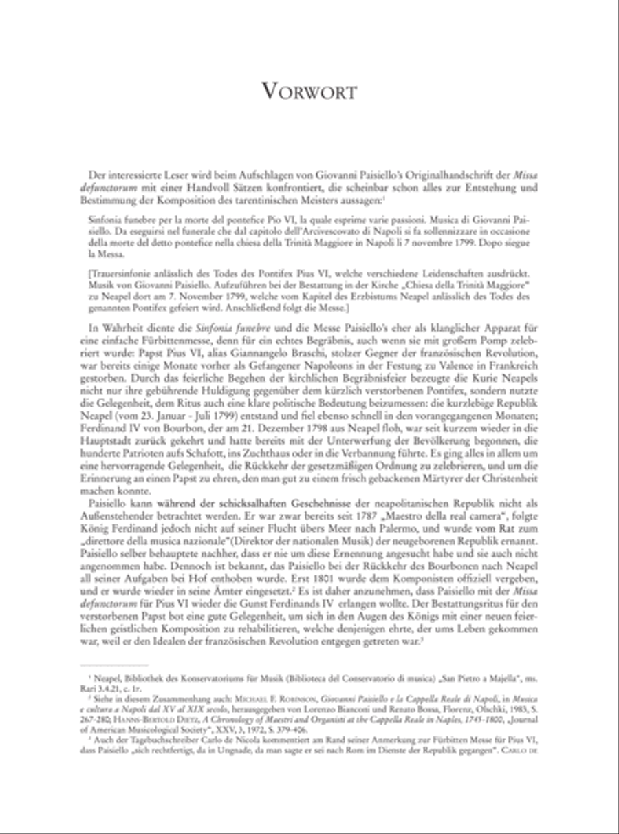 Missa Defunctorum. Requiem for Soloists, Choir and Orchestra (1789/1799). Urtext Edition Choir scores gallery preview page 5
