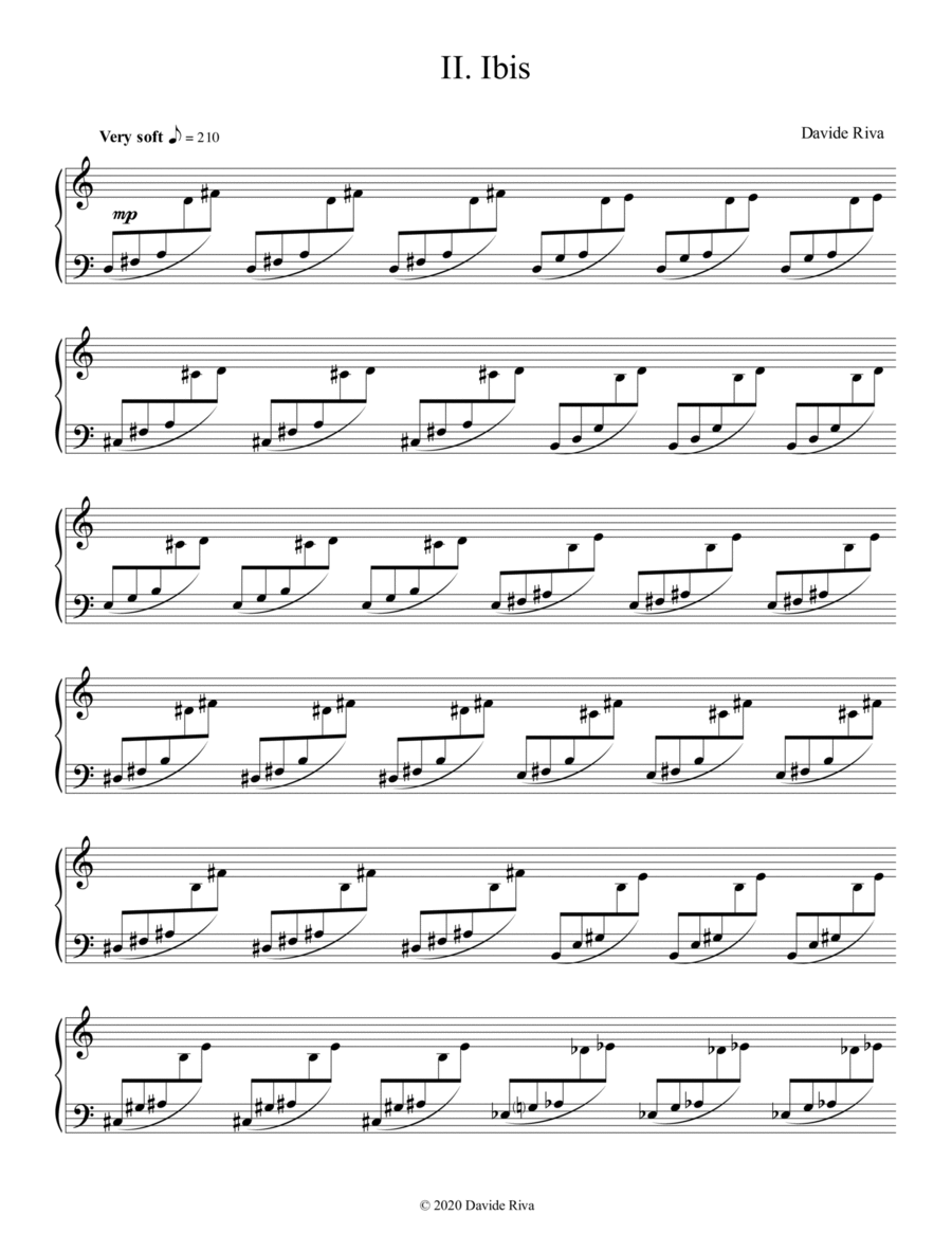 Ibis Easy Piano scores gallery preview page 1