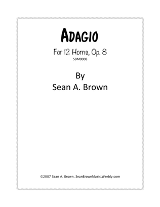 Adagio for 12 Horns
