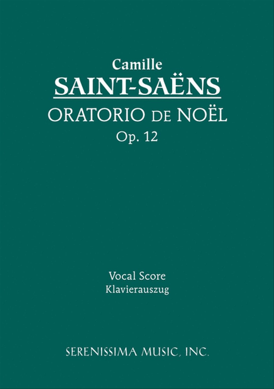 Oratorio de Noel, Op.12 Choir scores gallery preview page 1