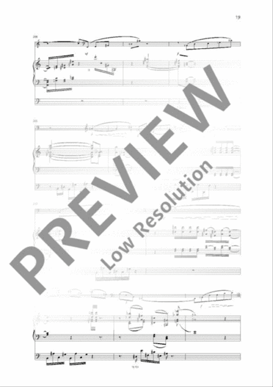 Fantaisie concertante Cello scores gallery preview page 19