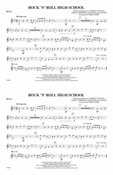Rock 'N' Roll High School: Bells