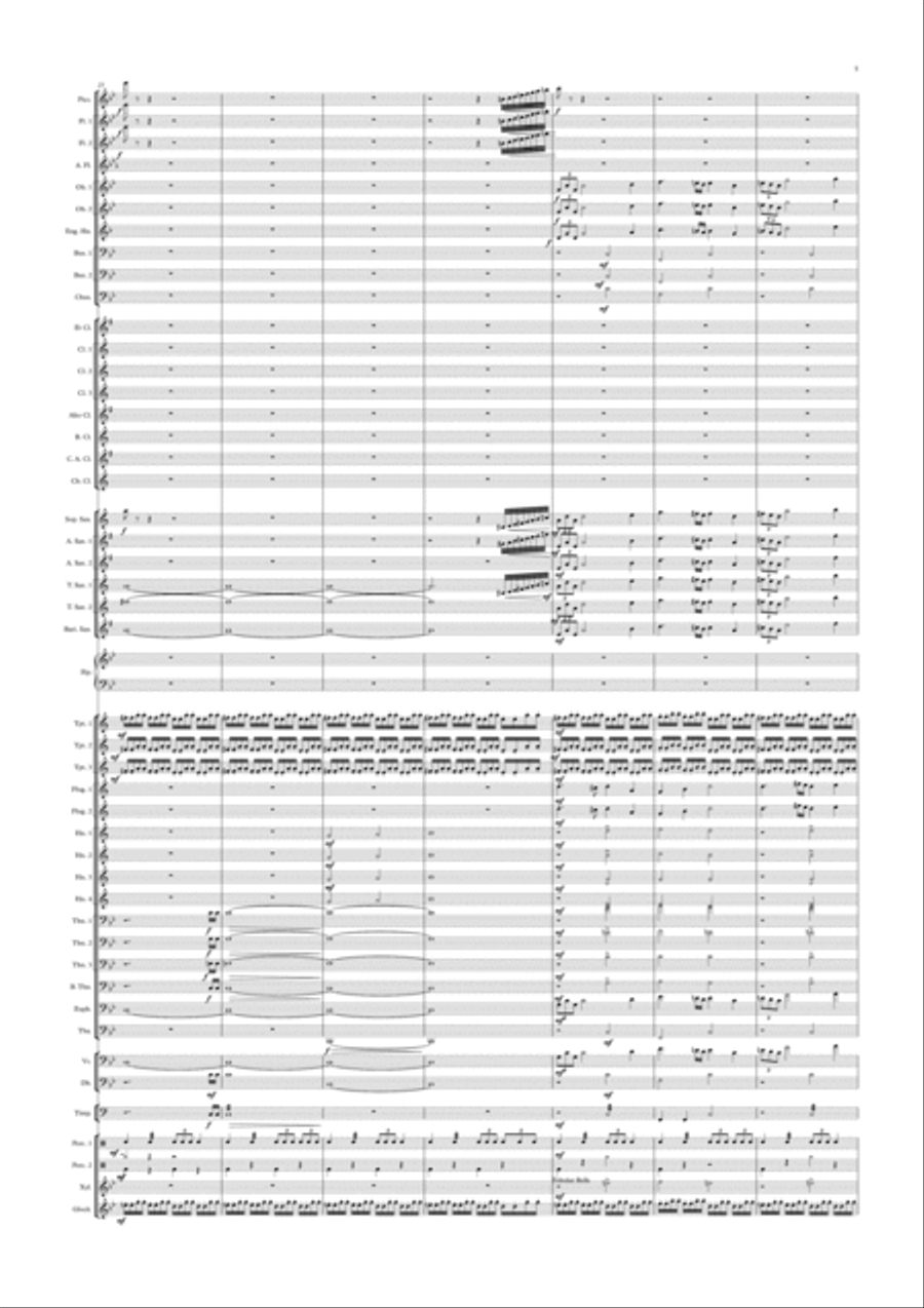 Alegria by Jannes Jacobs Concert Band scores gallery preview page 5