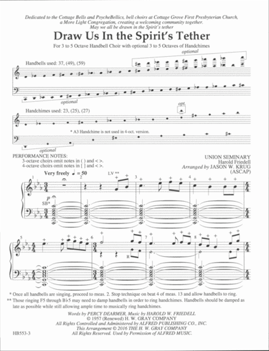 Draw Us In the Spirit's Tether 5-Octaves scores gallery preview page 2