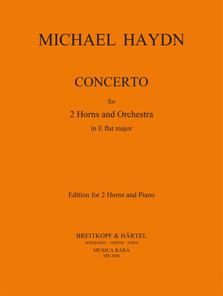 Book cover for Concerto in Eb major