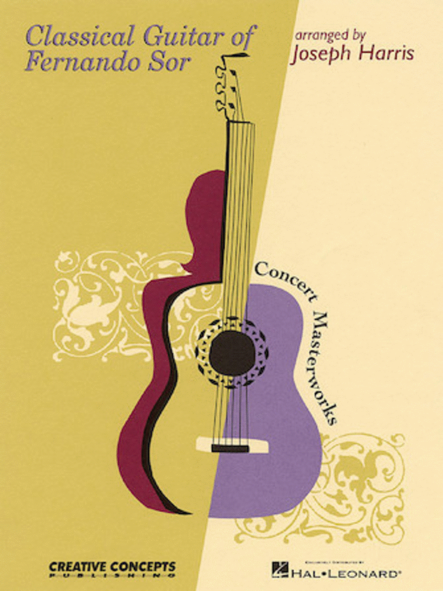 Classical Guitar of Fernando Sor Acoustic Guitar scores gallery preview page 1