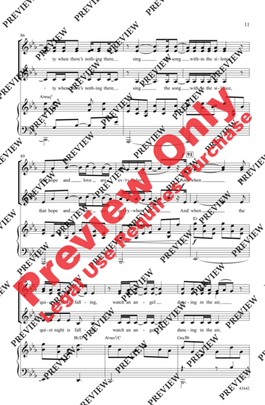 December Prayer December Prayer 3-Part scores gallery preview page 11