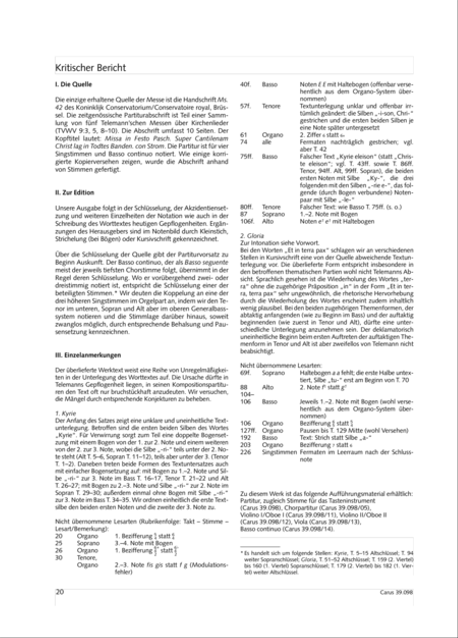 Missa brevis Missa brevis 4-Part scores gallery preview page 21