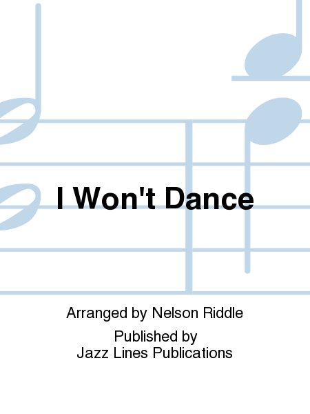 I Won't Dance image number null