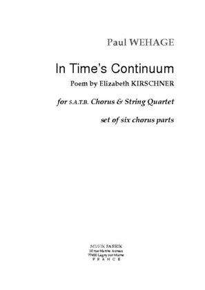 In Time's Continuum (text by E. Kirschner)
