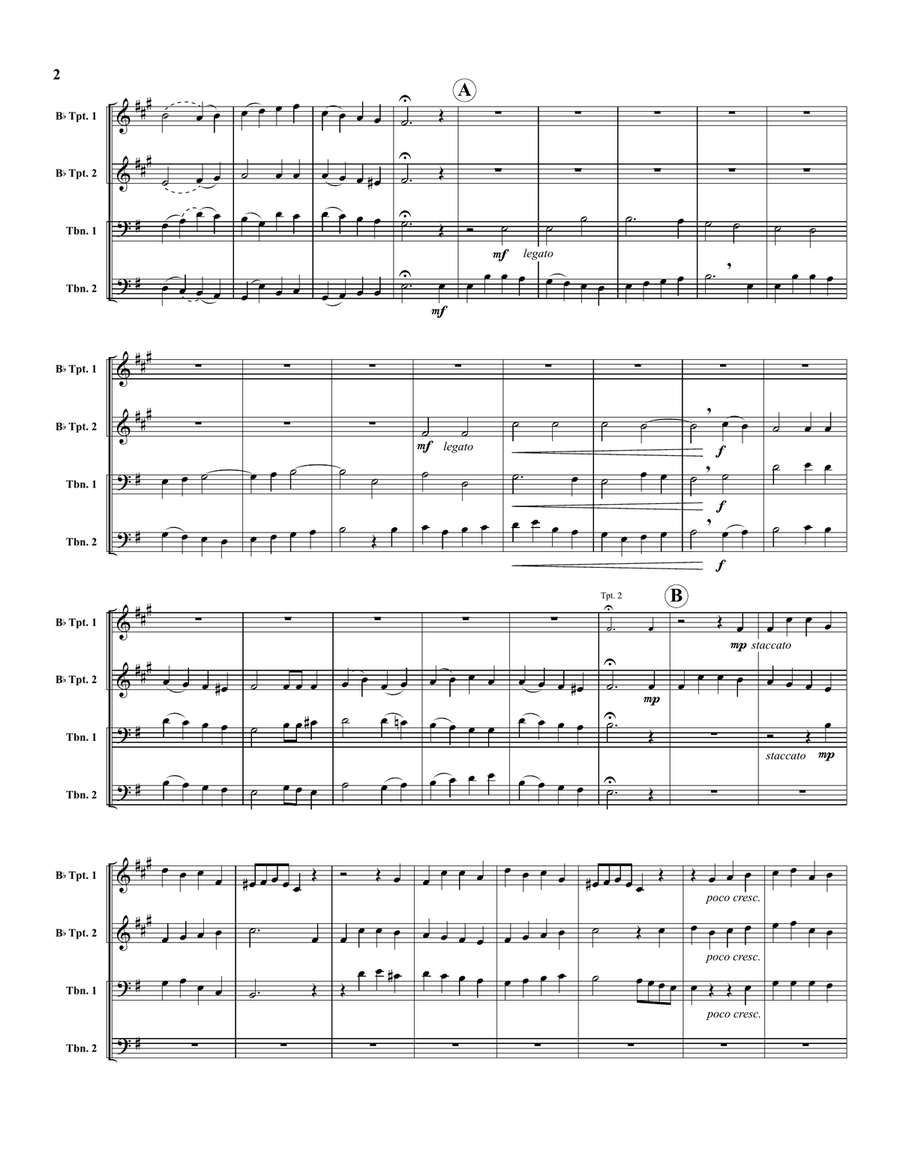 God Rest Ye Merry Gentlemen by English Traditional Horn - Digital Sheet Music page 2