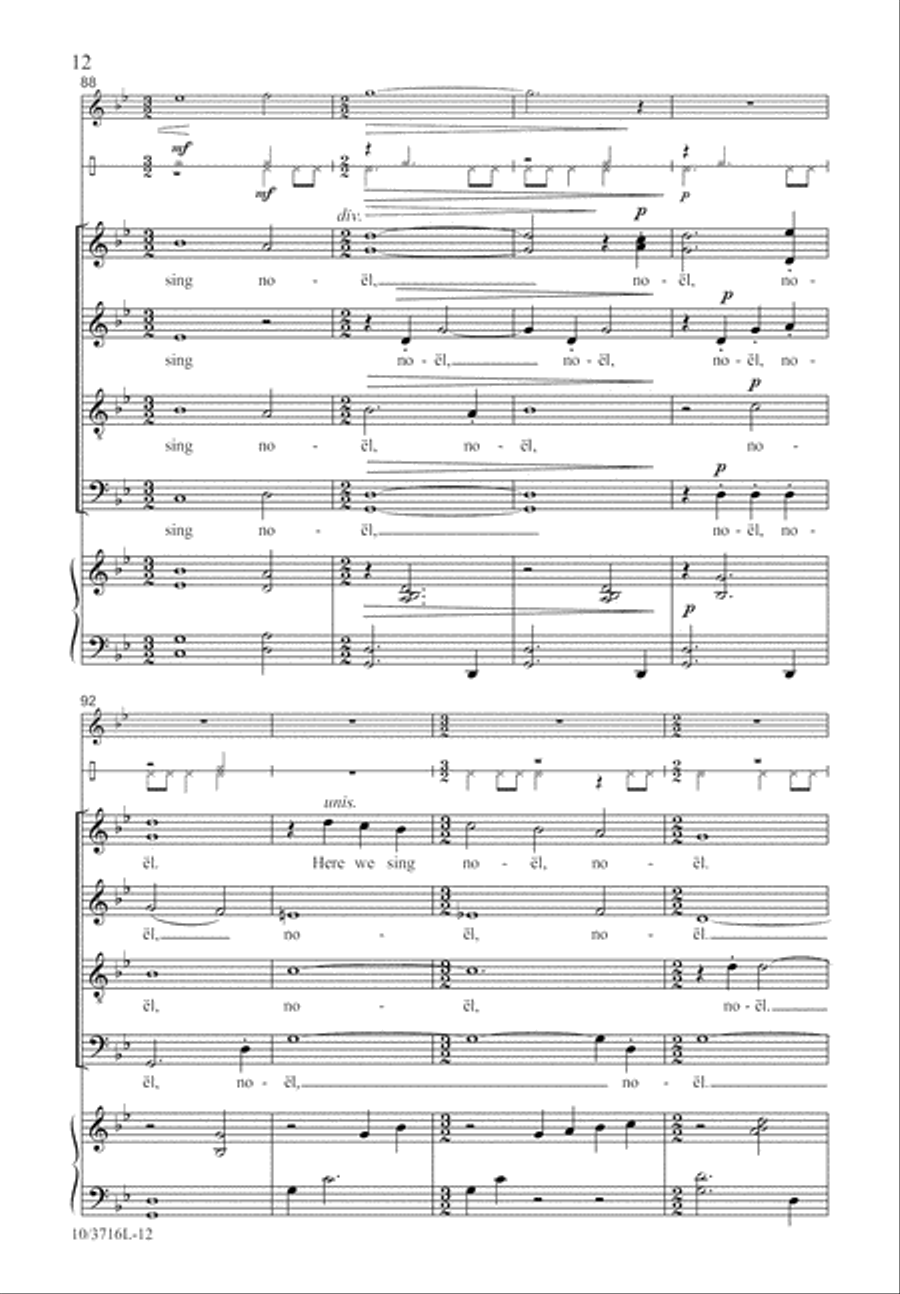 Noël Nouvelet SSATB scores gallery preview page 13