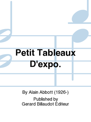 Petit Tableaux D'Expo.