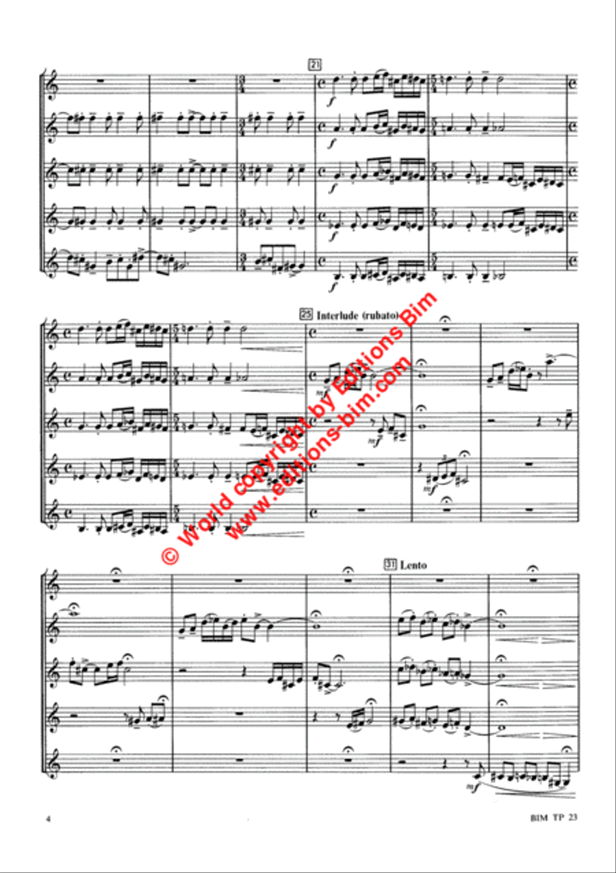 5 Steps to the Answer Trumpet scores gallery preview page 3