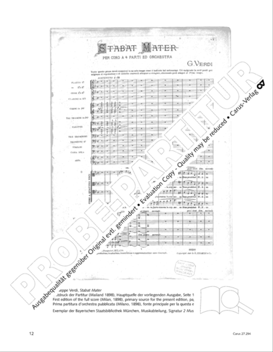 Stabat mater Stabat mater 4-Part scores gallery preview page 13