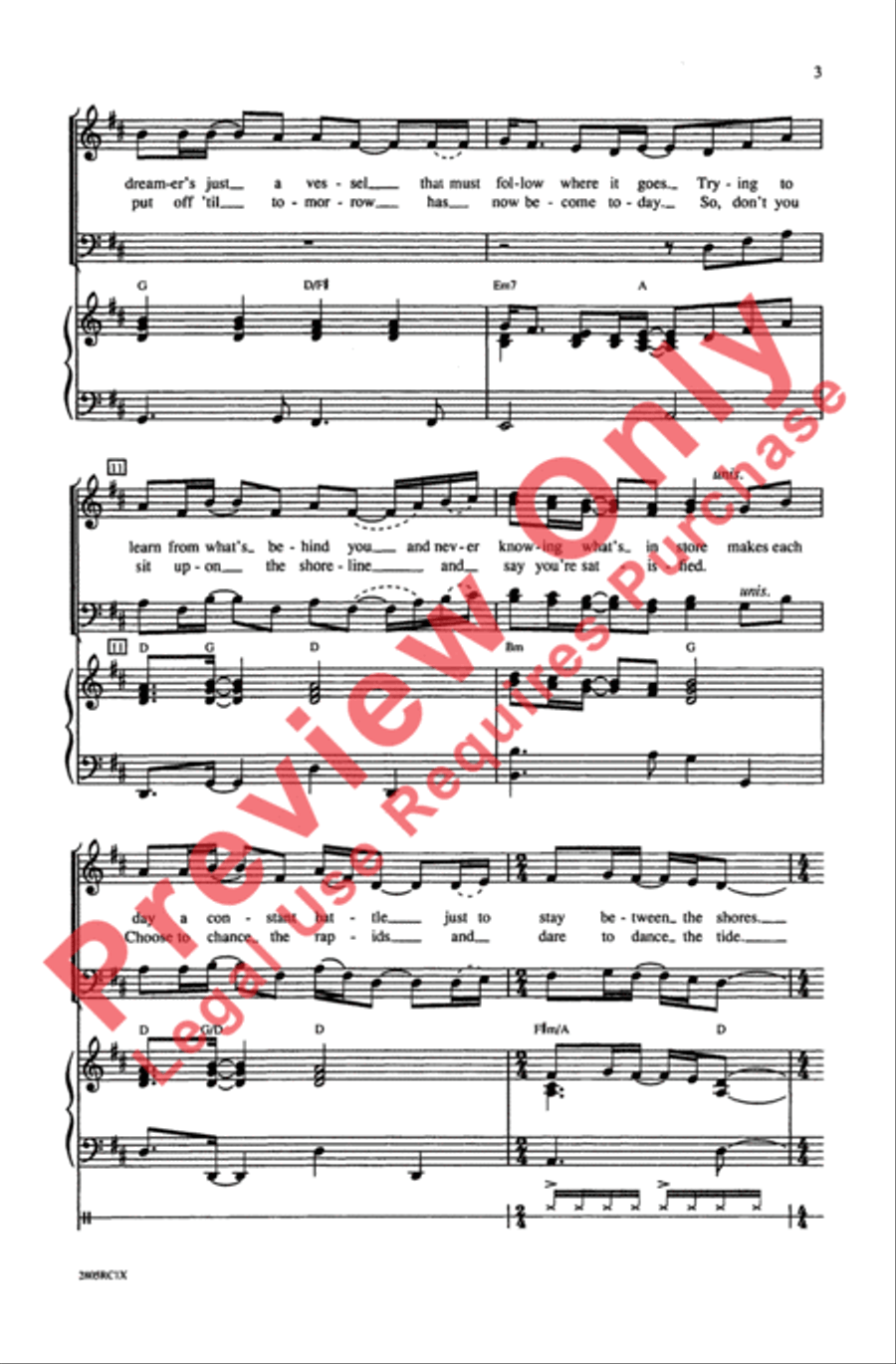 The River The River 4-Part scores gallery preview page 3