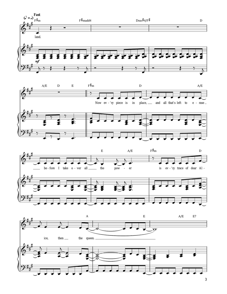 I Will Prevail I Will Prevail Piano, Vocal, Guitar scores gallery preview page 3