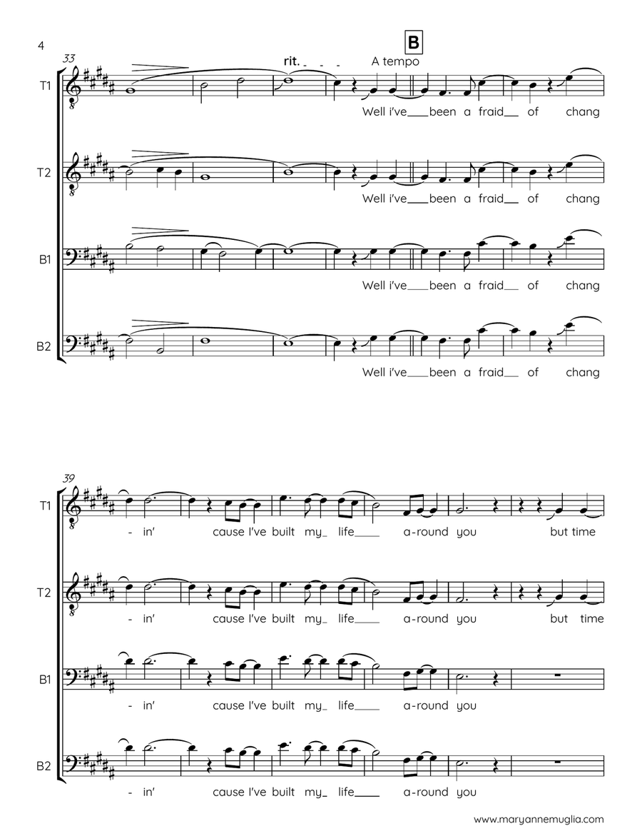 Landslide TTBB scores gallery preview page 4