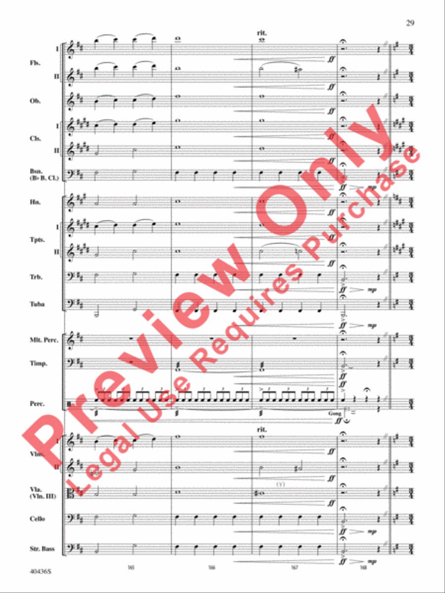 The Magic of Harry Potter Full Orchestra scores gallery preview page 30