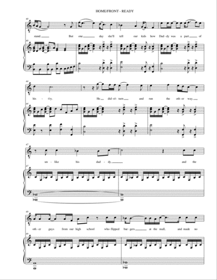 Ready Tenor Voice scores gallery preview page 4