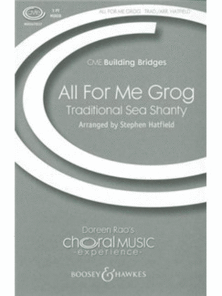 Book cover for All For Me Grog