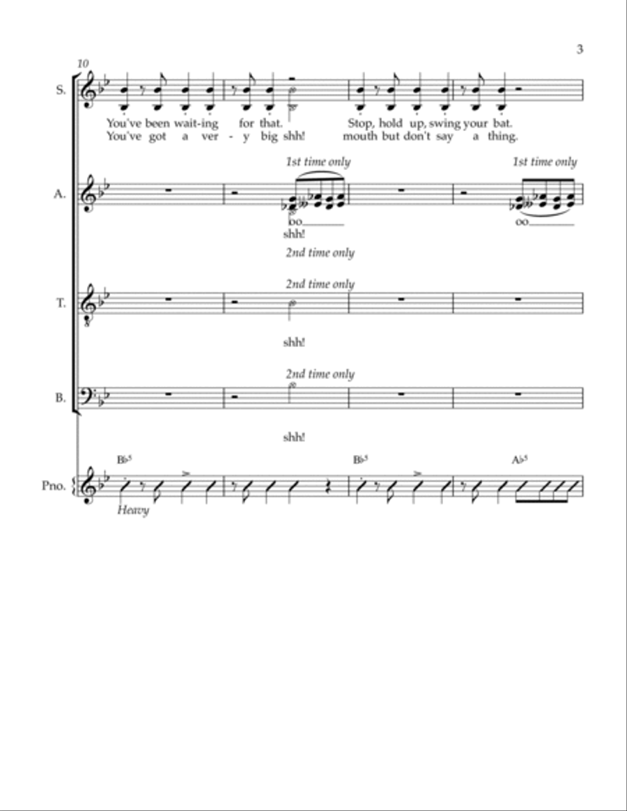 Bang Bang (Rap Version) Bang Bang (Rap Version) Divisi scores gallery preview page 3