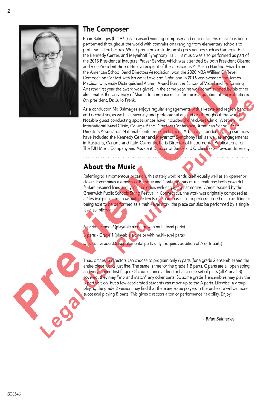 Momentous String Orchestra scores gallery preview page 3