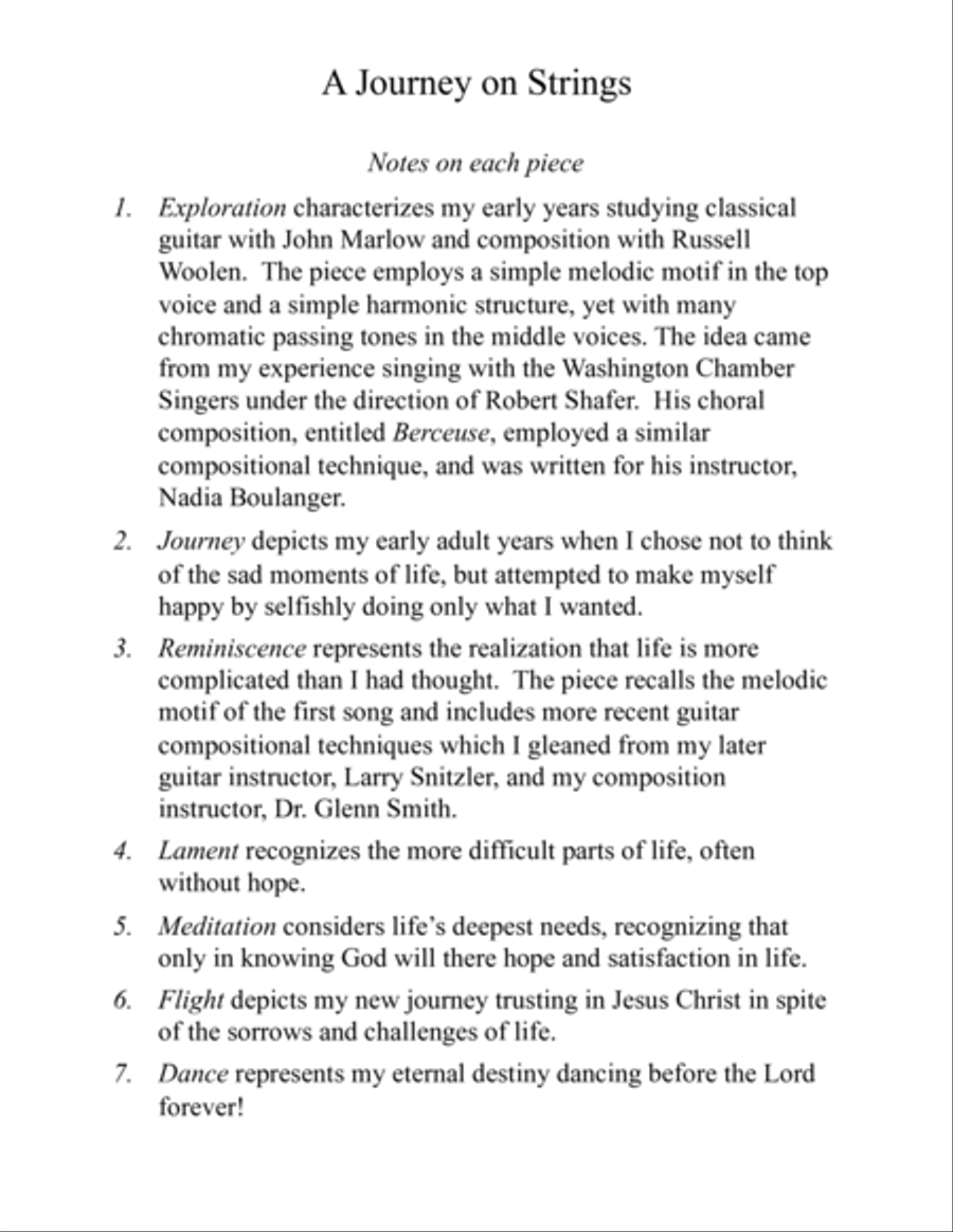 A Journey on Strings Acoustic Guitar scores gallery preview page 2
