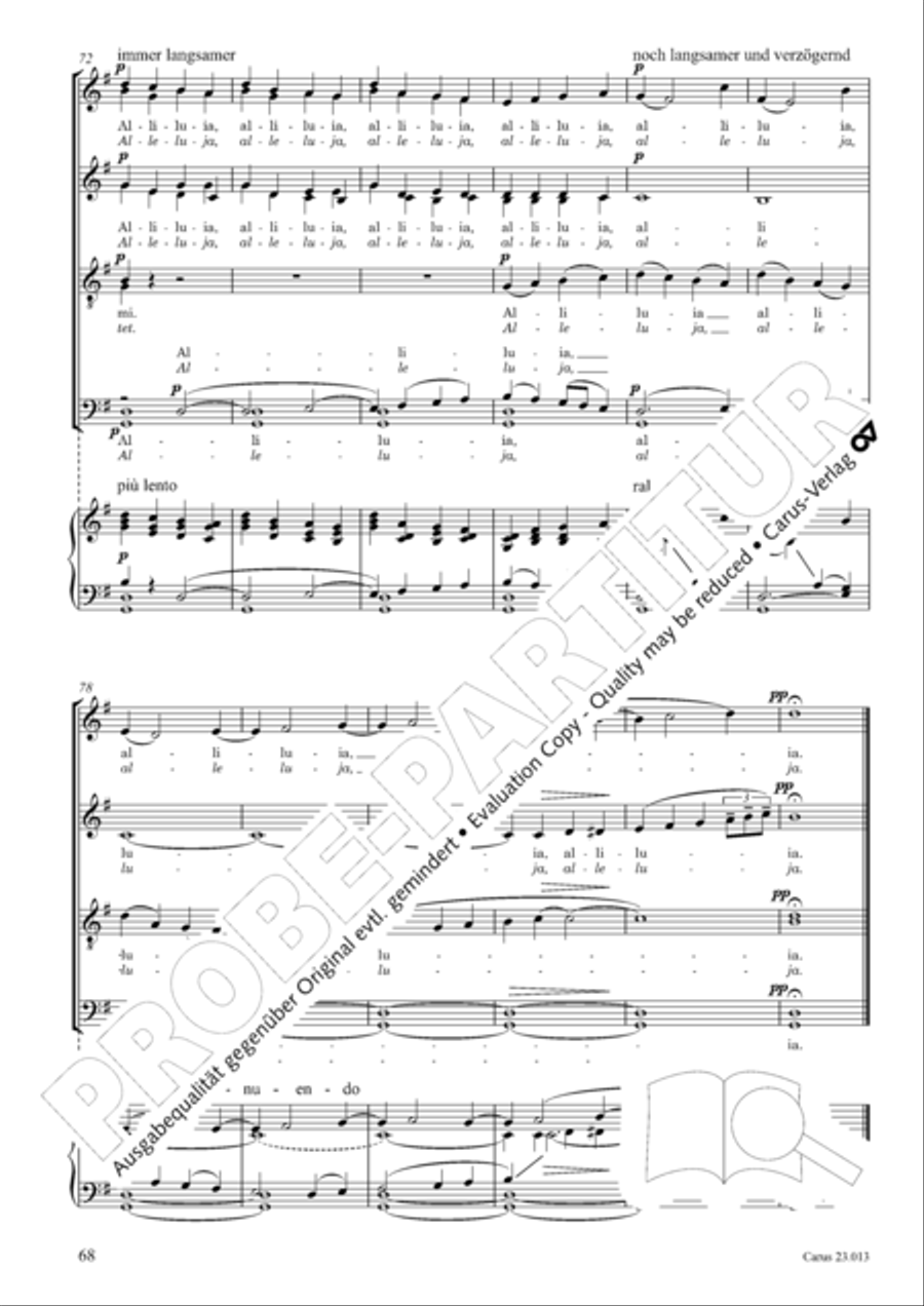 Liturgy of St. John Chrysostom op. 31 for mixed choir a cappella (Chrysostomos-Liturgie op. 31 fur Chor a cappella mit singbarem deutschem Text) A Cappella scores gallery preview page 90