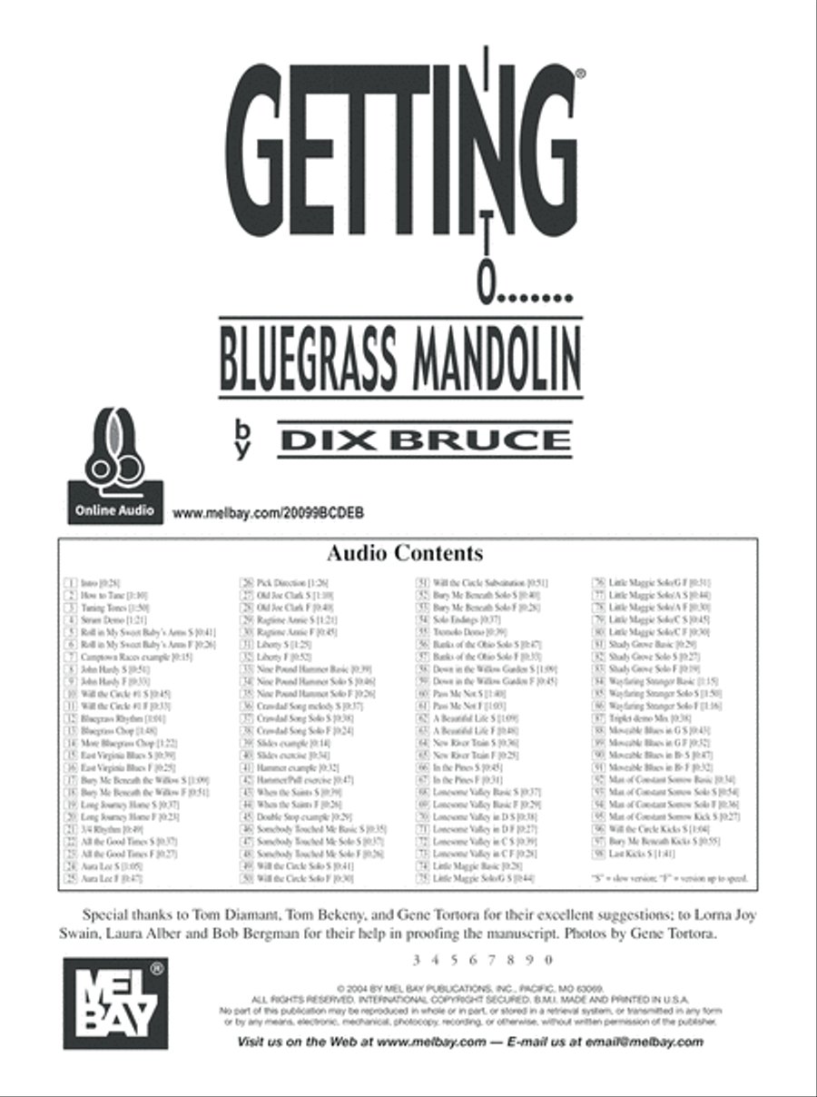 Getting into Bluegrass Mandolin Bluegrass Fiddle scores gallery preview page 2