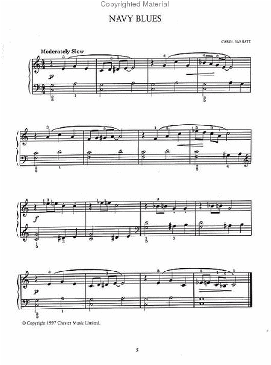 Carol Barratt: Next Step Boogies, Rags And Blues Collection For Piano Piano Solo scores gallery preview page 2