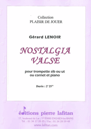 Book cover for Nostalgia Valse