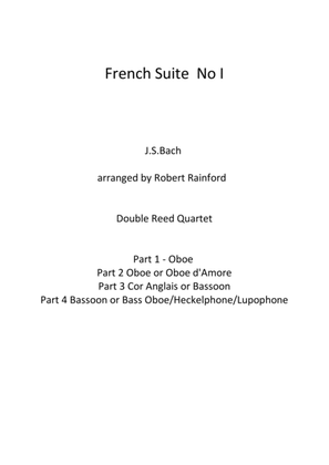 Book cover for French Suite No 1