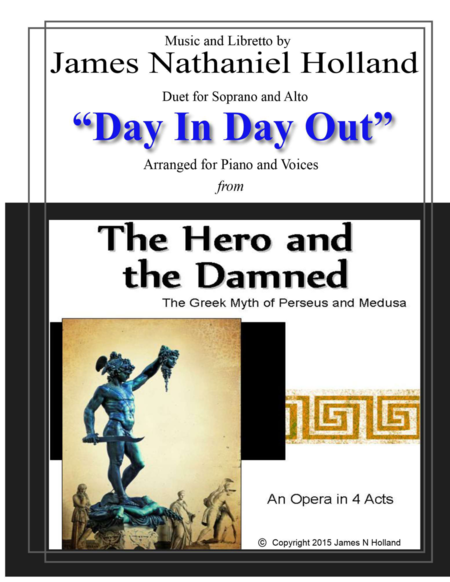 Duet for Soprano and Alto, Day In Day out from opera The Hero and the Damned image number null