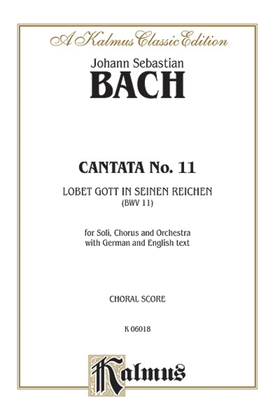 Book cover for Cantata No. 11 -- Obet Gott in seinen Reichen