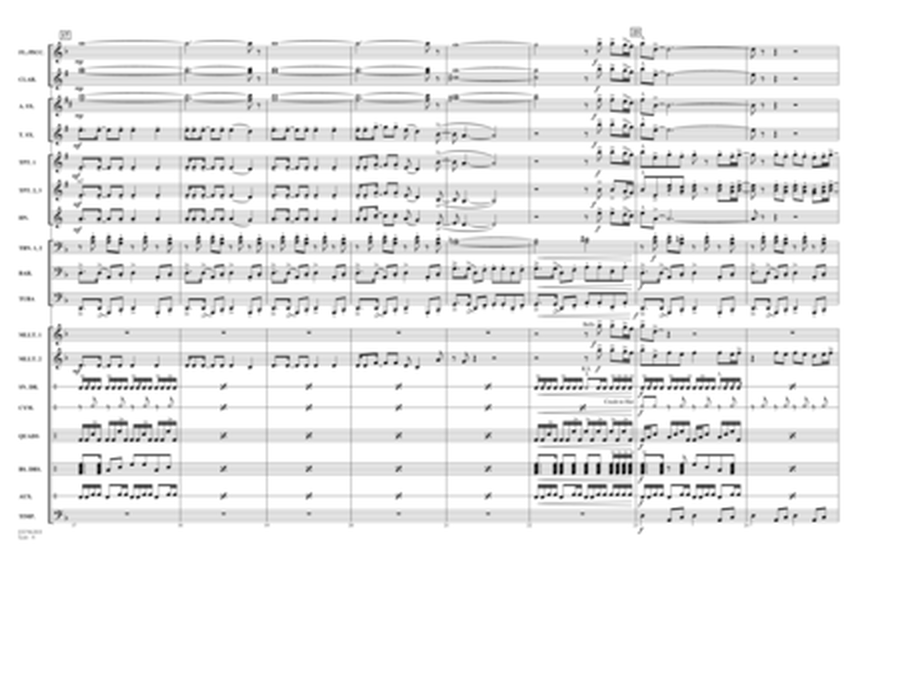 Tusk (arr. Matt Conaway) - Conductor Score (Full Score)