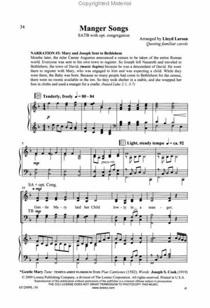 Rise Up! A New Light A-Comin’ - SATB Score with CD