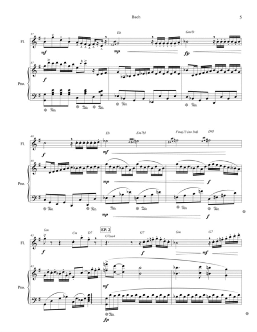 Bach Small Ensemble scores gallery preview page 6