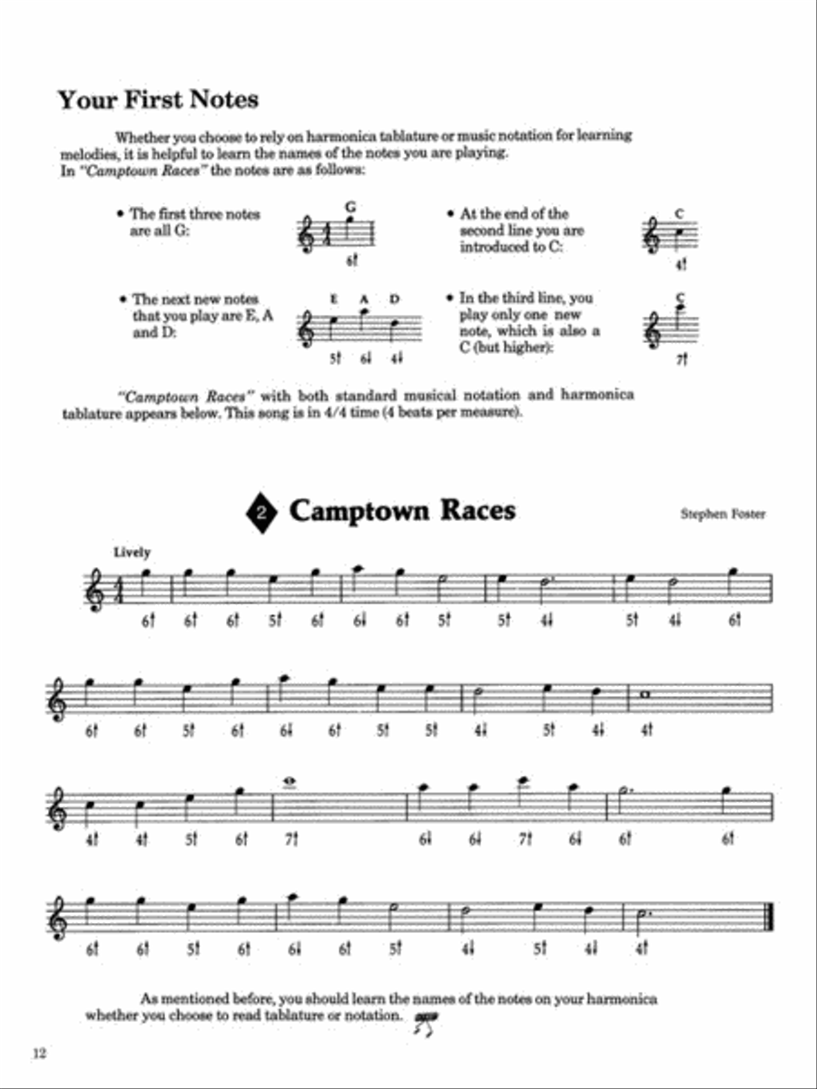 Instant Harmonica Harmonica scores gallery preview page 4
