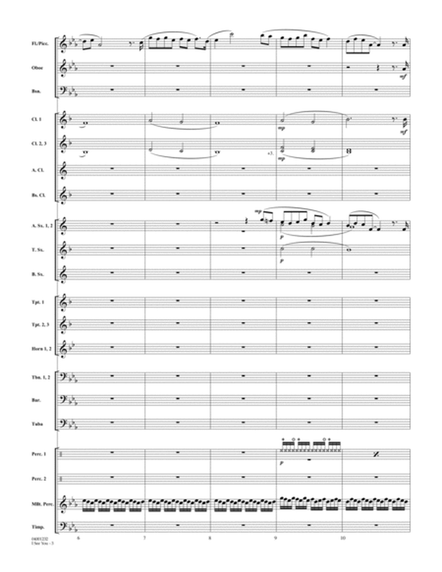 I See You (Theme from Avatar) - Conductor Score (Full Score)