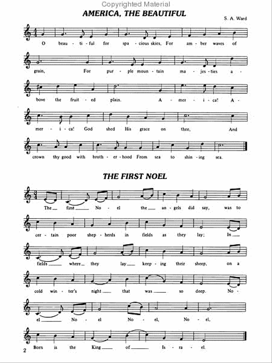 Alfred's Very First Tonechime Arrangements Handbell Choir scores gallery preview page 32