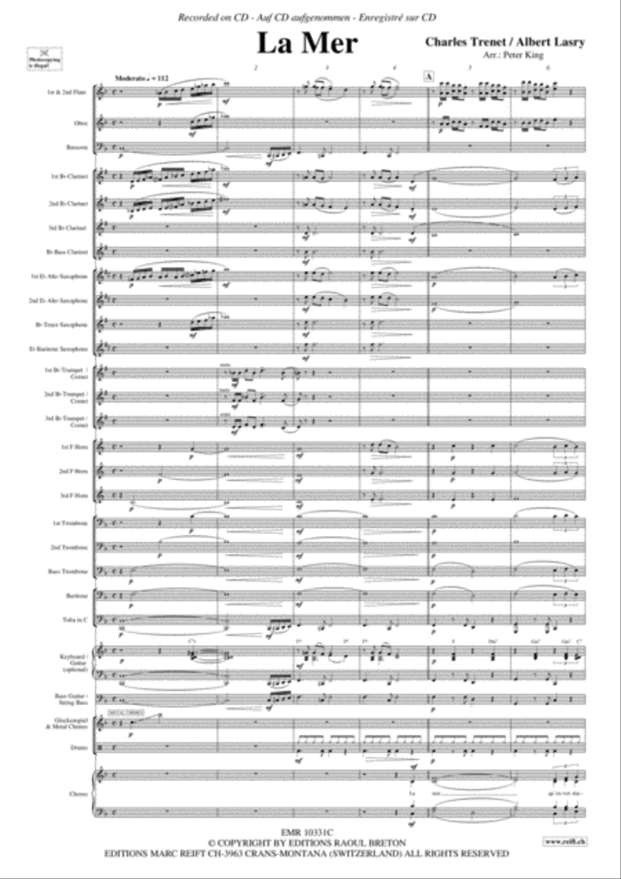 La Mer La Mer 4-Part scores gallery preview page 4