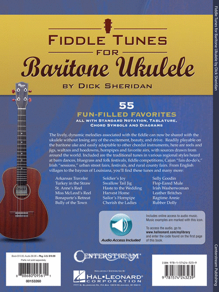 Fiddle Tunes for Baritone Ukulele image number null