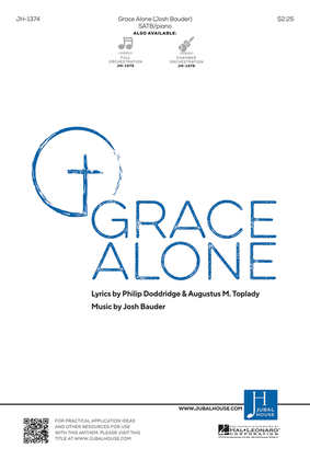 Book cover for Grace Alone