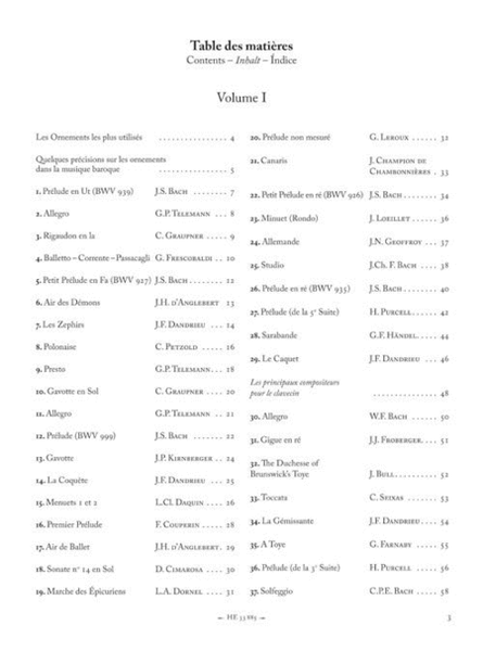 Répertoire pour le clavecin volume 1[5e-6e]