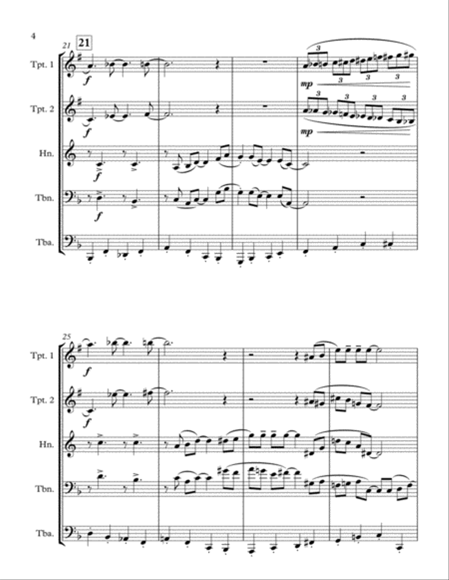 It's Only A Paper Moon School and Community scores gallery preview page 4