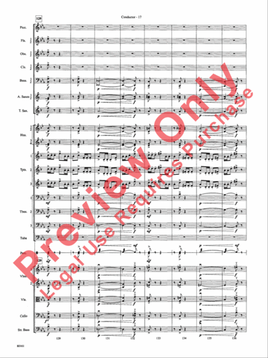 Bugler's Holiday Full Orchestra scores gallery preview page 20